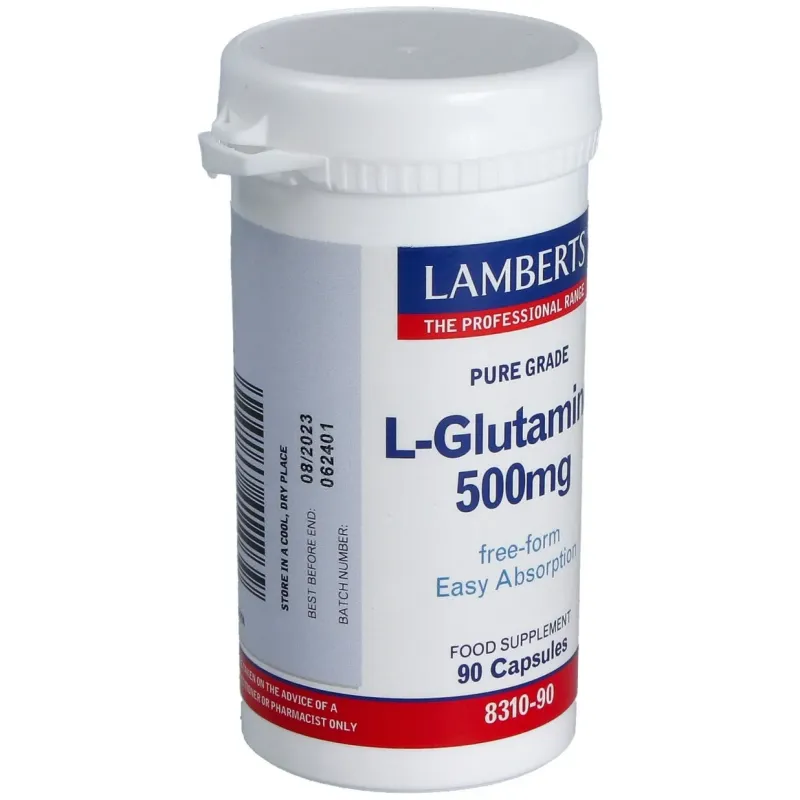Lamberts l glutamina 500 mg90 cap | Farmacia Barata