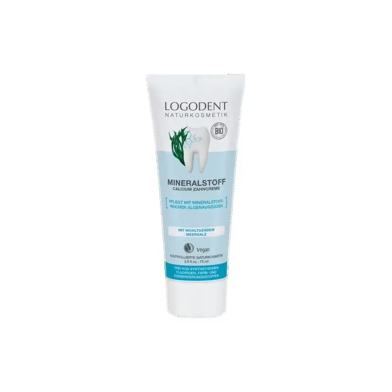 Logona dentifrico mineral calcio alga 75ml | Farmacia Barata