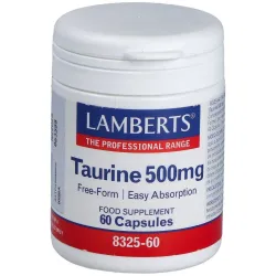 Taurina 500 mg. 60 cap.