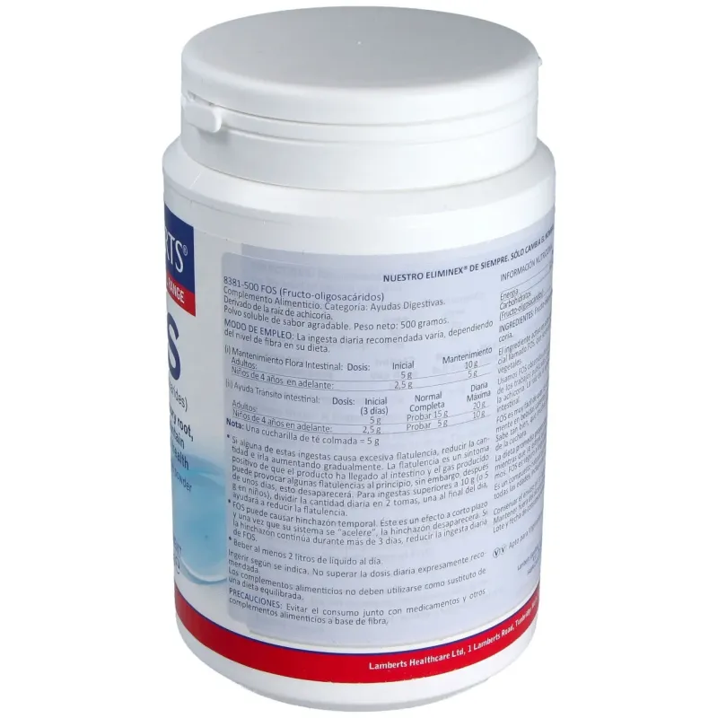 Fos (eliminex) laxante natural 500 gr. | Farmacia Barata