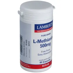 Lamberts l-metionina 500mg 60 caps | Farmacia Barata