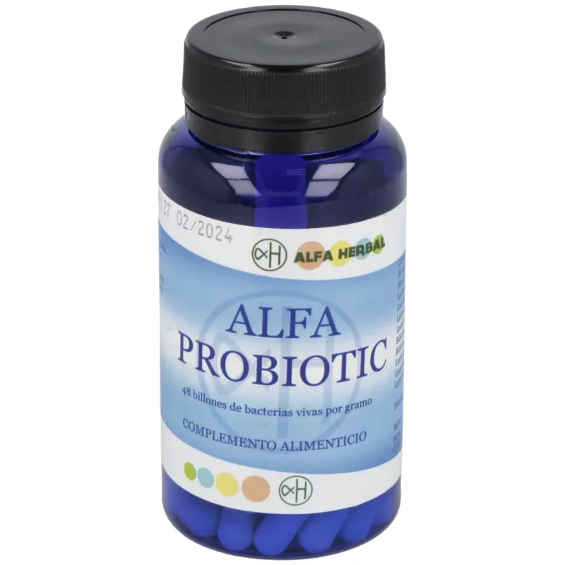 Alfa herbal alfa probiotic 60caps | Farmacia Barata