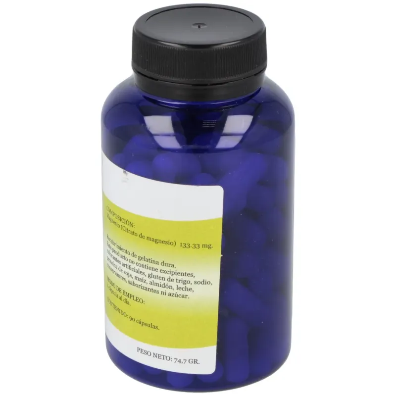 Alfa herbal citrato de magnesio 90caps | Farmacia Barata