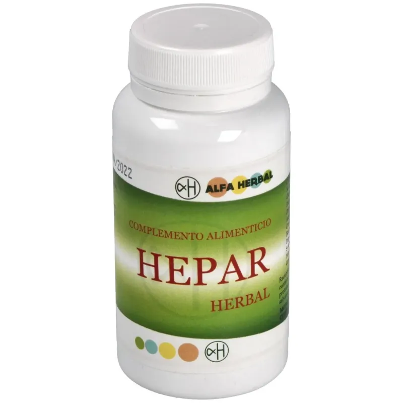 Alfa herbal hepar herbal 60caps | Farmacia Barata
