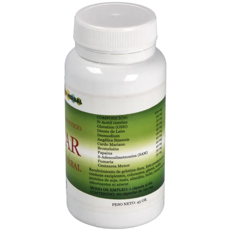 Alfa herbal hepar herbal 60caps | Farmacia Barata