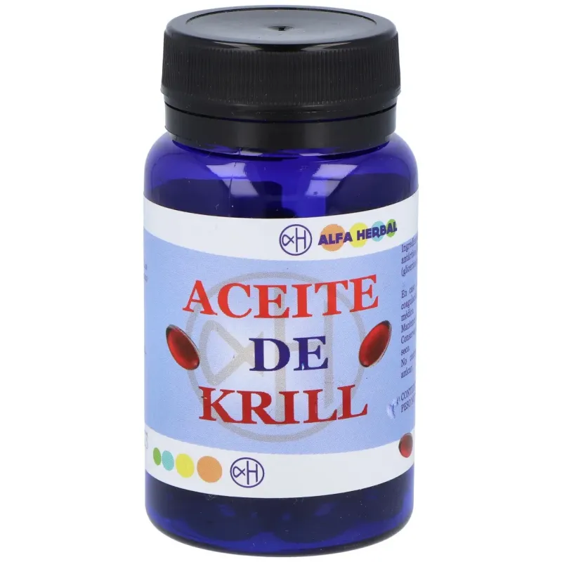 Alfa herbal aceite de krill 60caps | Farmacia Barata