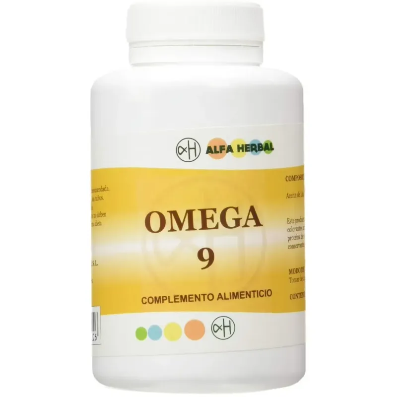Alfa herbal omega 9 aceite de lino 200caps | Farmacia Barata