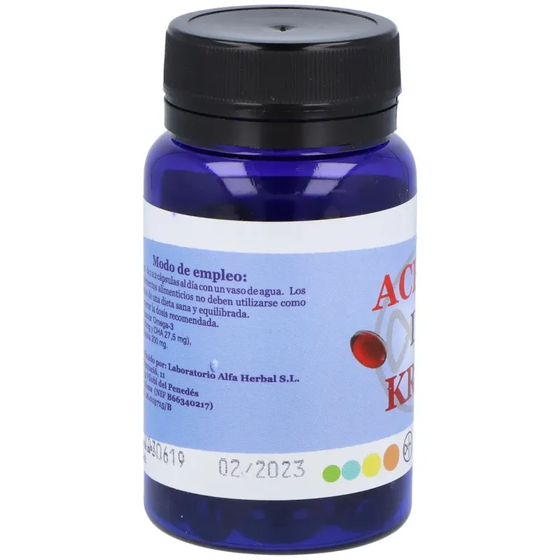 Alfa herbal aceite de krill 60caps | Farmacia Barata