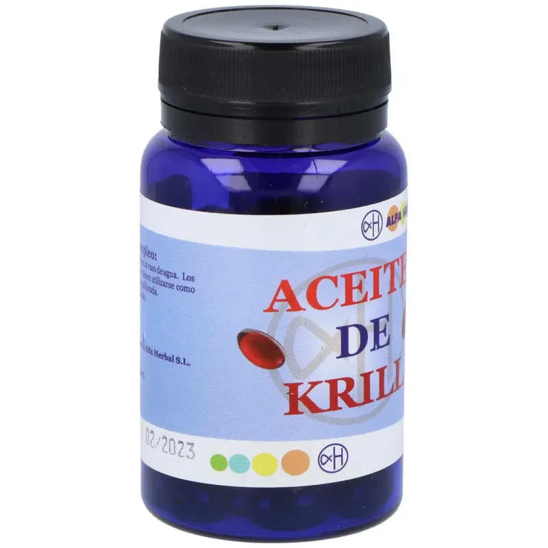 Alfa herbal aceite de krill 60caps | Farmacia Barata