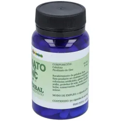 Alfa herbal picolinato de zinc 90caps | Farmacia Barata