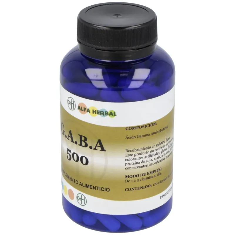 Gaba 500mg. 120cap. | Farmacia Barata Gaba 500mg. 120cap. | Farmacia Barata