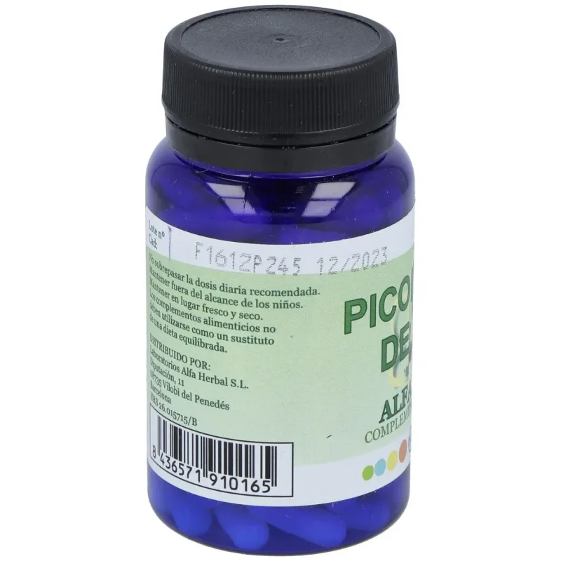 Alfa herbal picolinato de zinc 90caps | Farmacia Barata