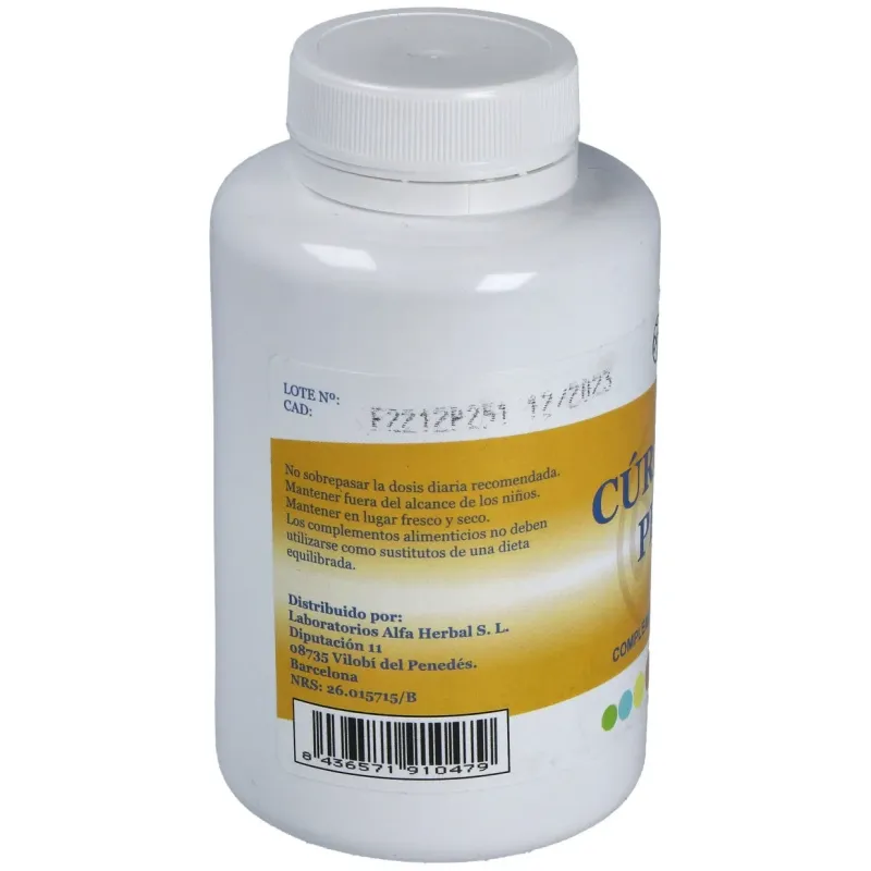 Alfa herbal cúrcuma plus 100caps | Farmacia Barata Alfa herbal cúrcuma plus 100caps | Farmacia Barata