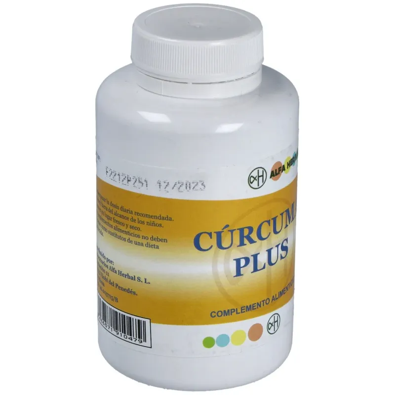 Alfa herbal cúrcuma plus 100caps | Farmacia Barata Alfa herbal cúrcuma plus 100caps | Farmacia Barata
