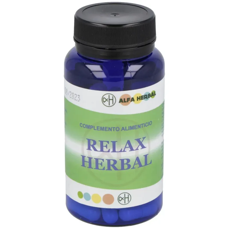 Alfa herbal relax herbal 60caps | Farmacia Barata