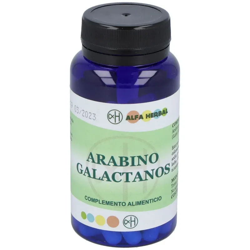 Alfa herbal arabinogalactanos 60caps | Farmacia Barata