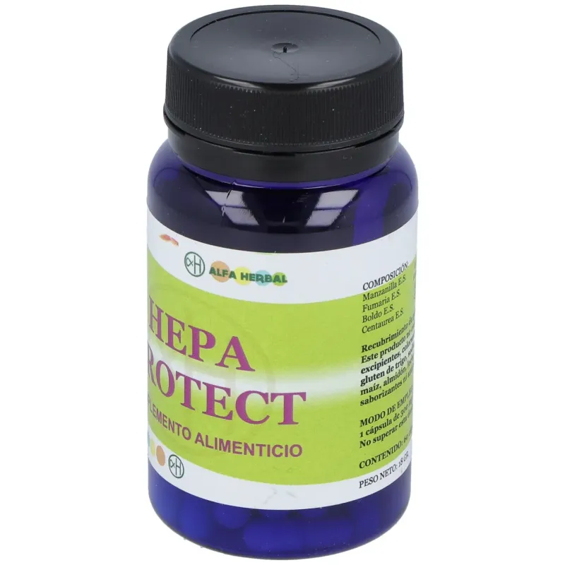 Alfa herbal hepaprotect 60caps | Farmacia Barata