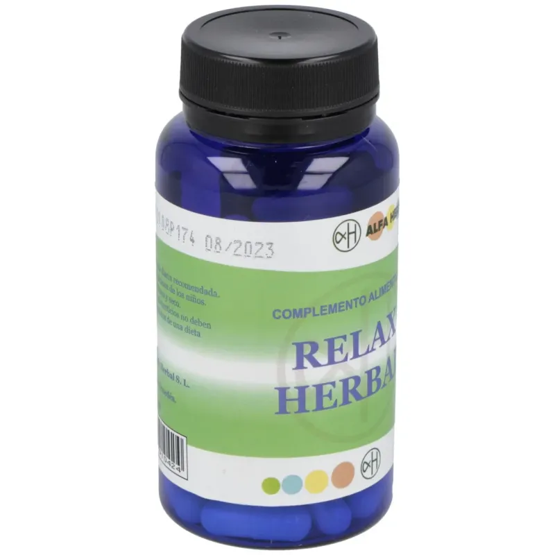 Alfa herbal relax herbal 60caps | Farmacia Barata