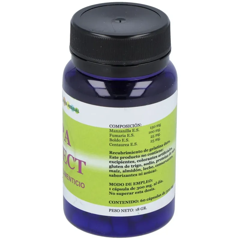 Alfa herbal hepaprotect 60caps | Farmacia Barata