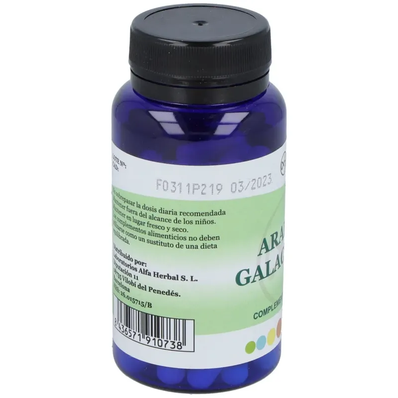 Alfa herbal arabinogalactanos 60caps | Farmacia Barata
