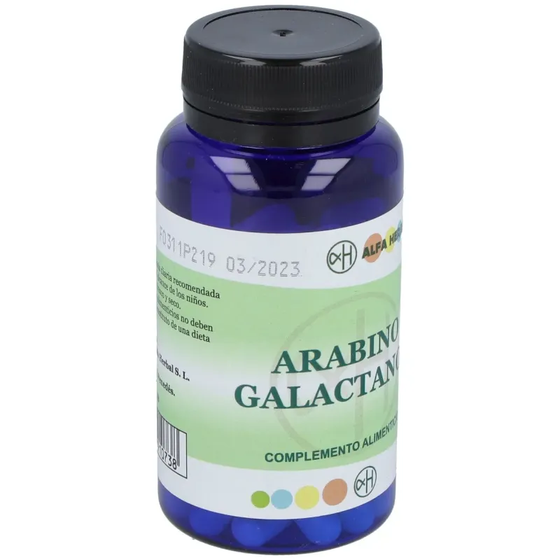 Alfa herbal arabinogalactanos 60caps | Farmacia Barata