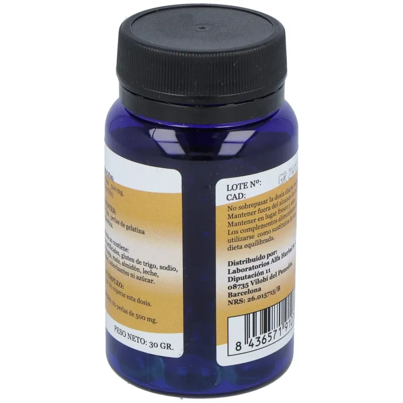 Alfa herbal aceite de chia 60 perlas | Farmacia Barata