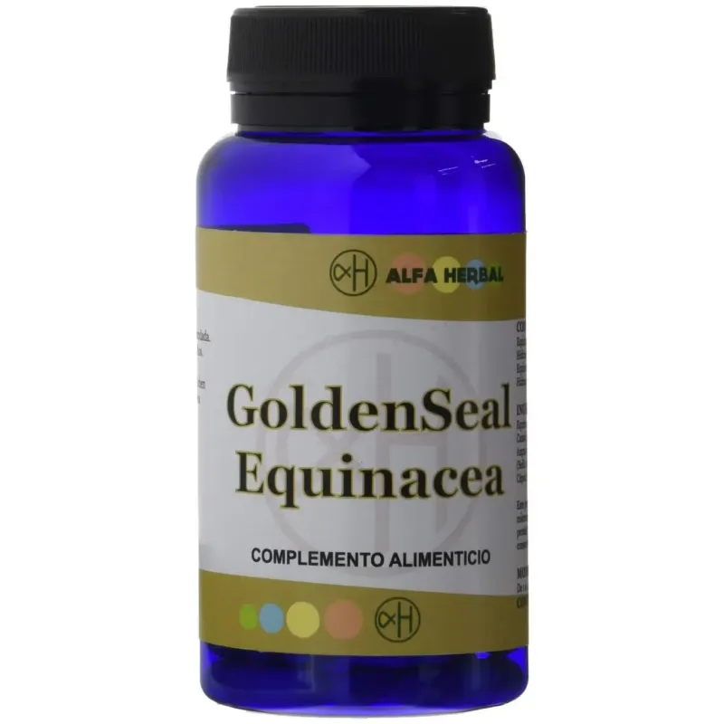 Alfa herbal goldenseal echinacea 60caps | Farmacia Barata