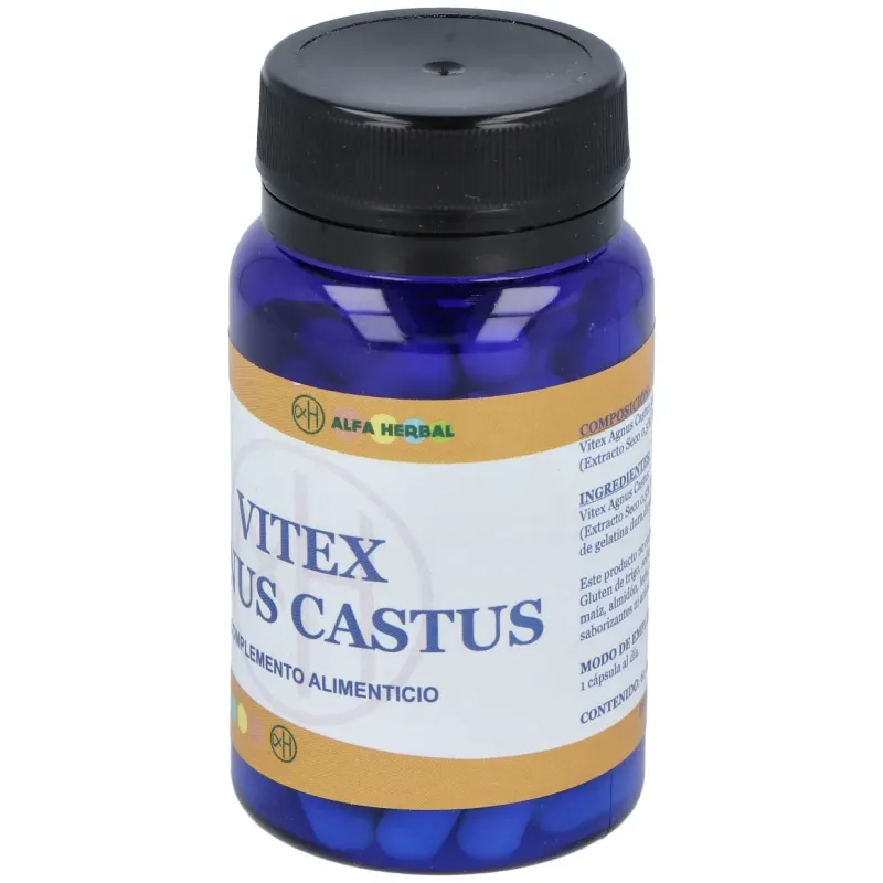 Alfa herbal vitex agnus castus 60caps | Farmacia Barata