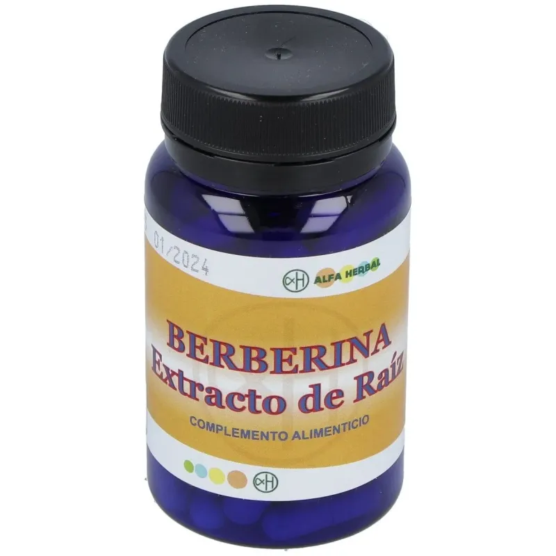 Berberina extracto de raiz 60cap. | Farmacia Barata