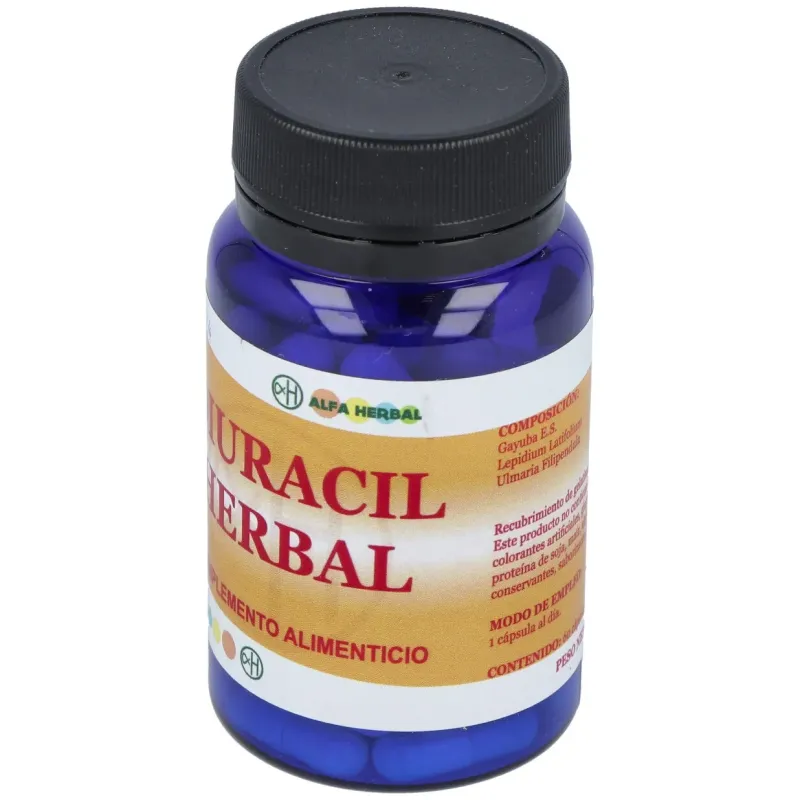 Alfa herbal diuracil herbal 60caps | Farmacia Barata