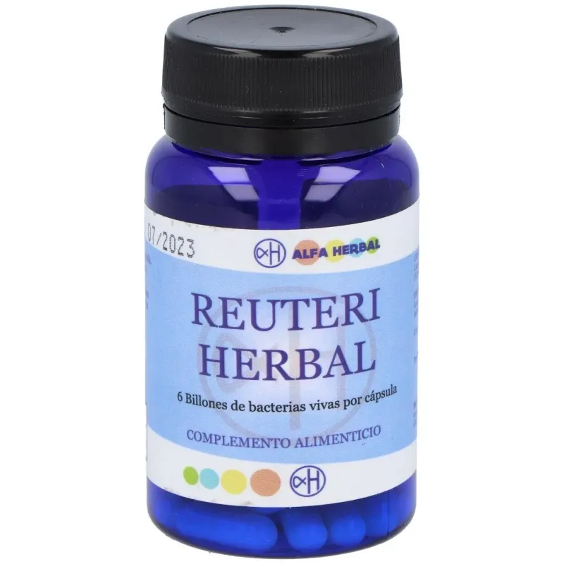 Reuteri herbal 20cap. refrigeracion | Farmacia Barata