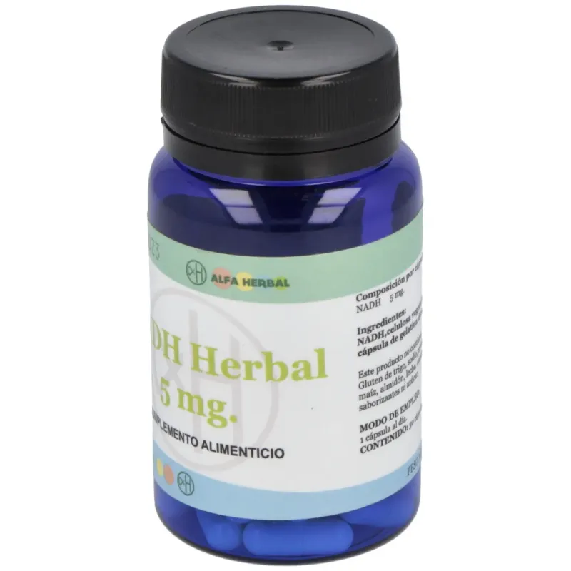 Nadh 5mg. 30cap. | Farmacia Barata