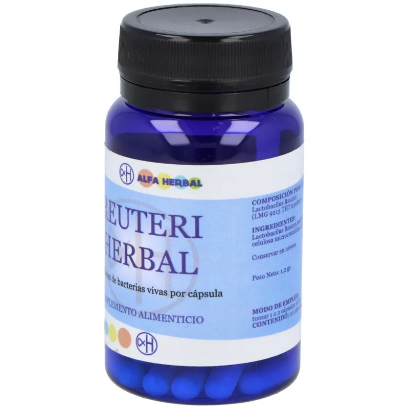 Reuteri herbal 20cap. refrigeracion | Farmacia Barata