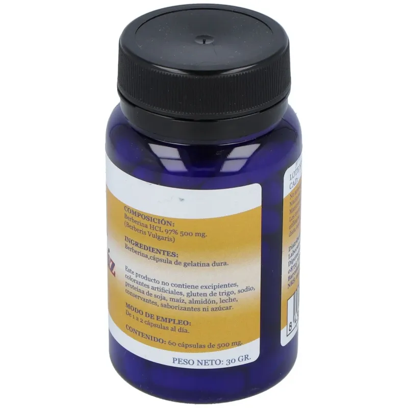 Berberina extracto de raiz 60cap. | Farmacia Barata