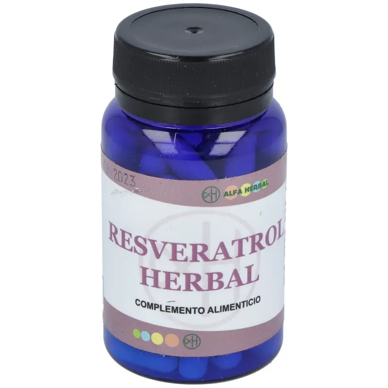 Alfa herbal resveratrol 60caps | Farmacia Barata