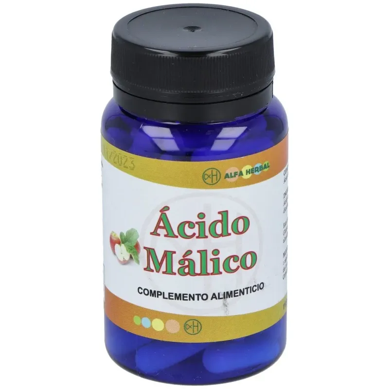 Alfa herbal acido malico 60caps | Farmacia Barata