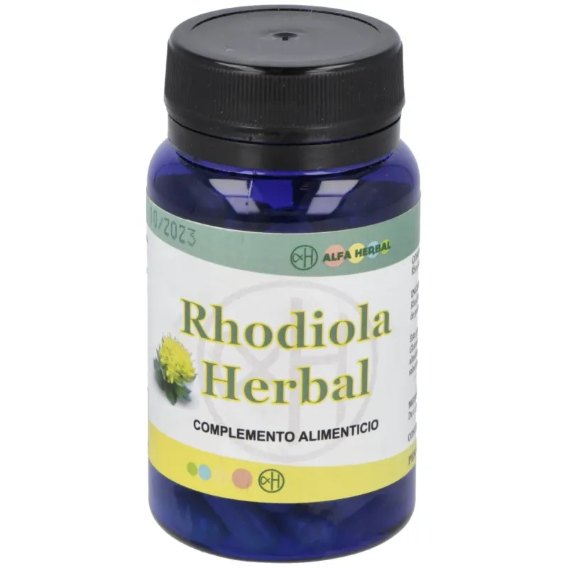 Alfa herbal rhodiola 60caps | Farmacia Barata