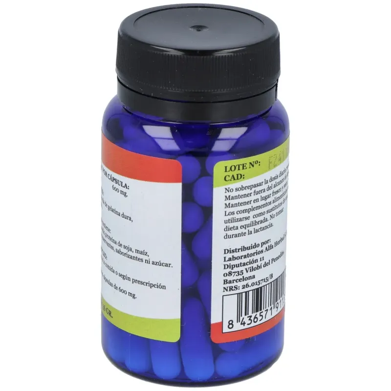 Alfa herbal acido malico 60caps | Farmacia Barata