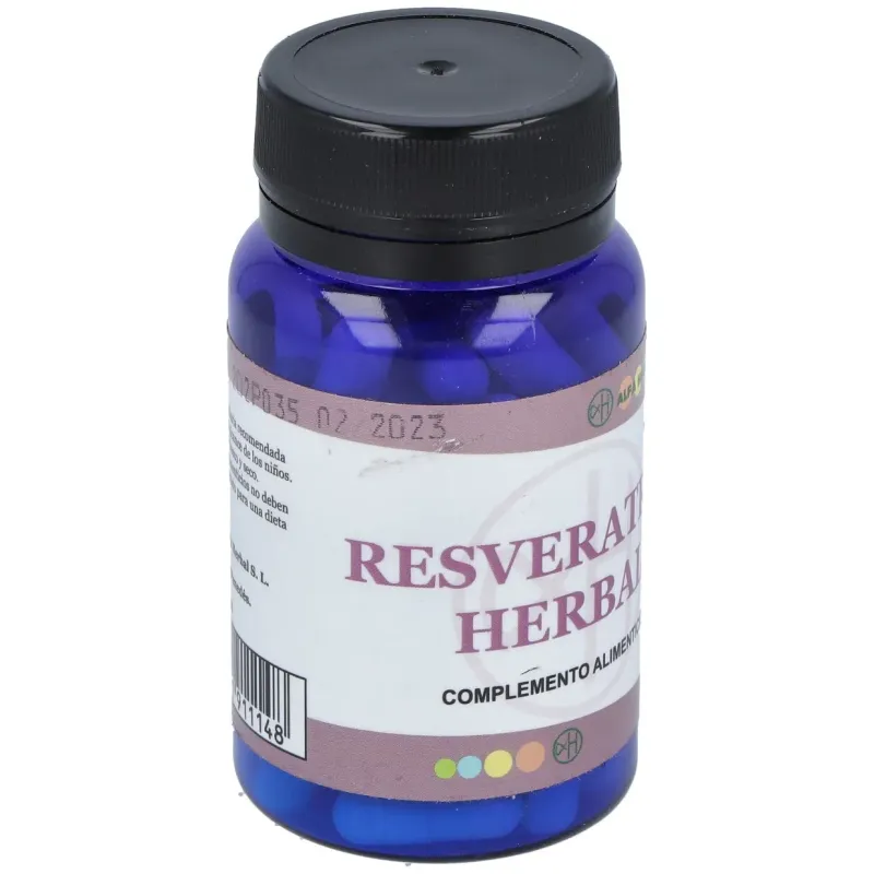 Alfa herbal resveratrol 60caps | Farmacia Barata