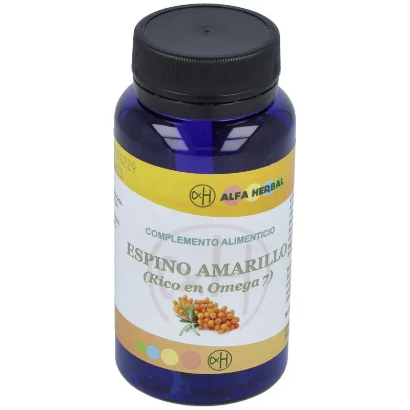 Espino amarillo omega 7 90perlas | Farmacia Barata