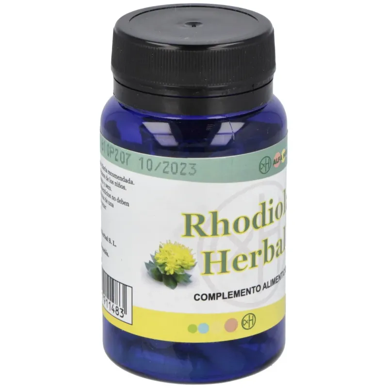 Alfa herbal rhodiola 60caps | Farmacia Barata
