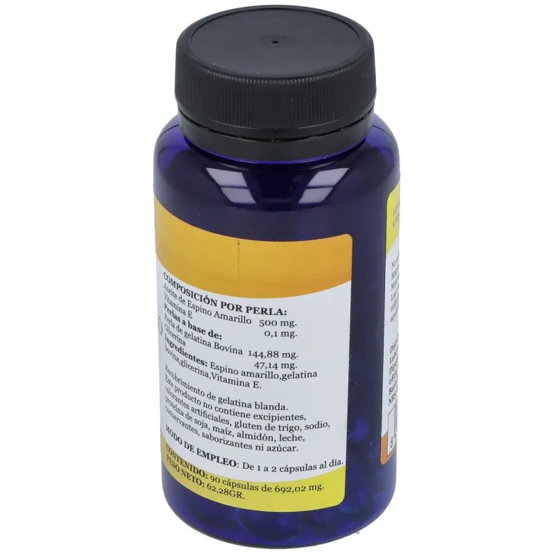 Espino amarillo omega 7 90perlas | Farmacia Barata