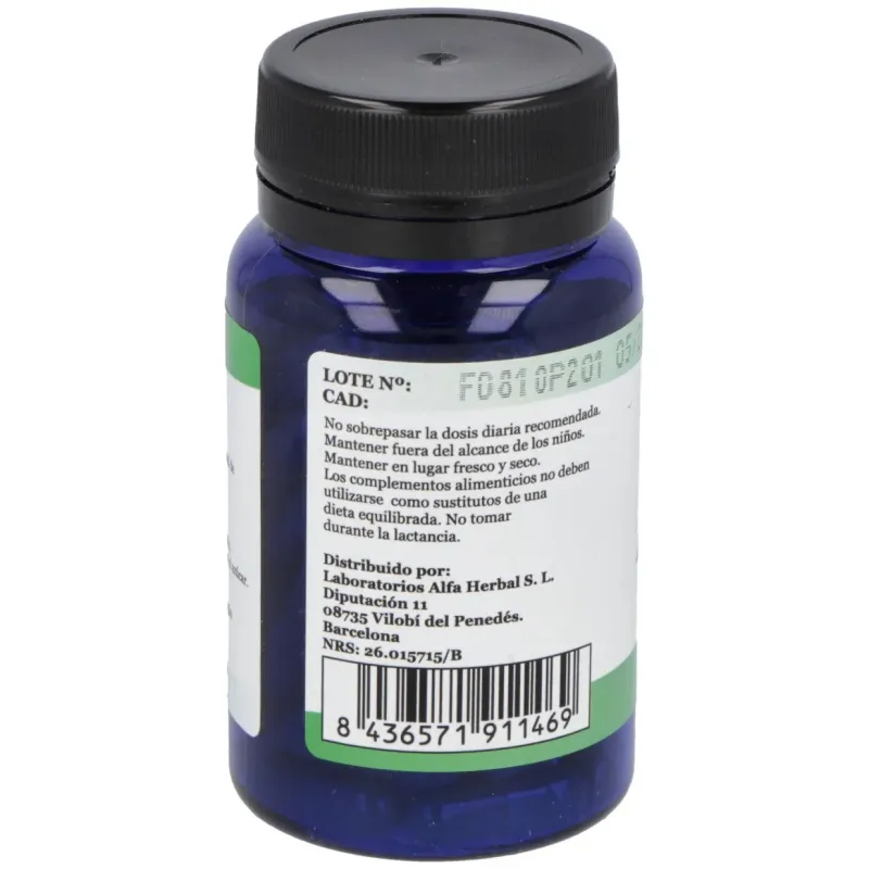 Alfa herbal guggul 60caps | Farmacia Barata