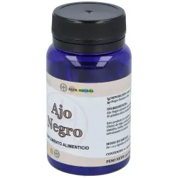 Alfa herbal ajo negro 60caps | Farmacia Barata