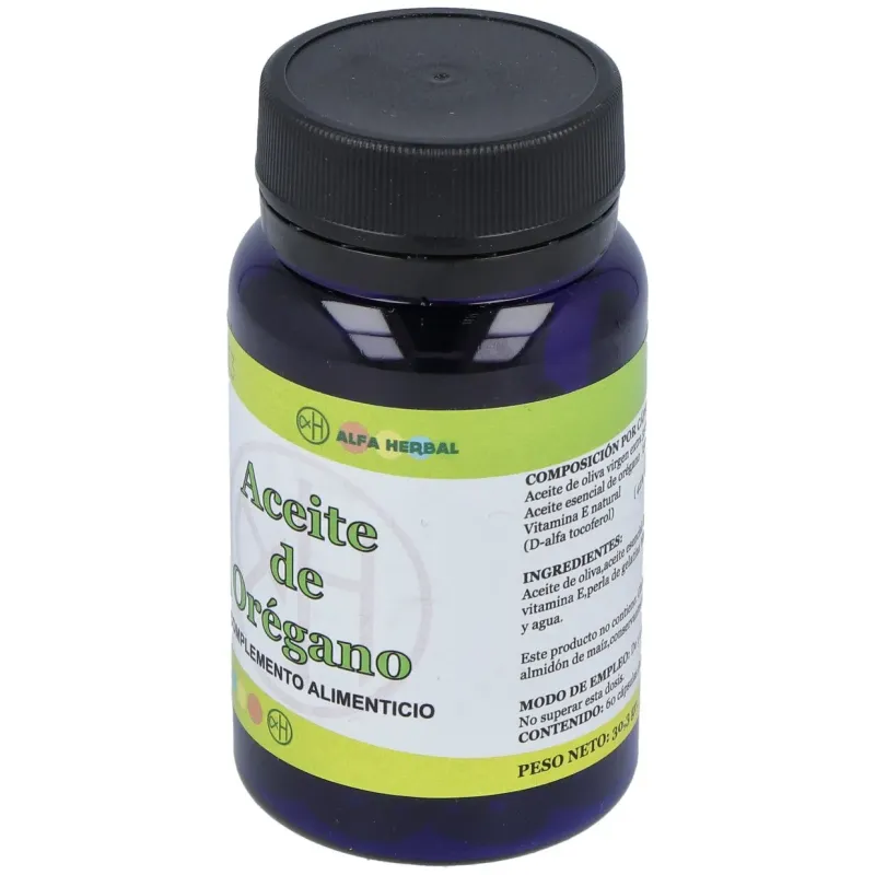 Aceite de oregano 60perles | Farmacia Barata