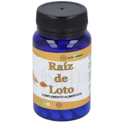 Alfa herbal raiz de loto 60 perlas