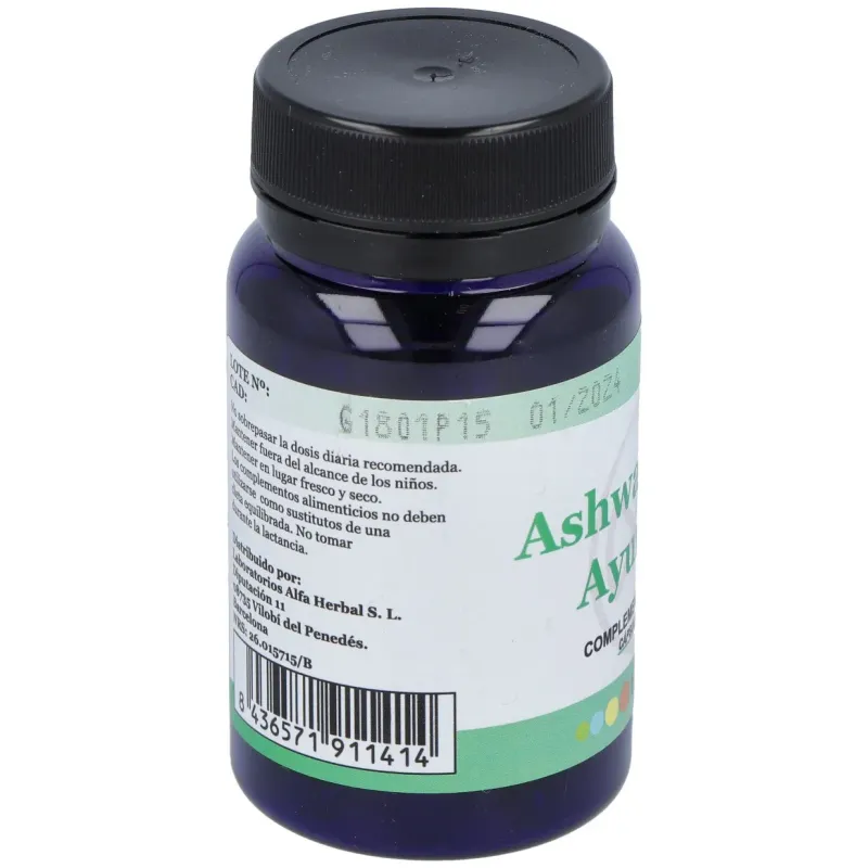 Ashwagandha 60cap. | Farmacia Barata