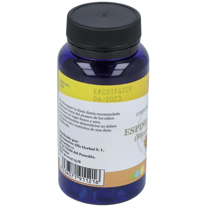 Espino amarillo omega 7 90perlas | Farmacia Barata