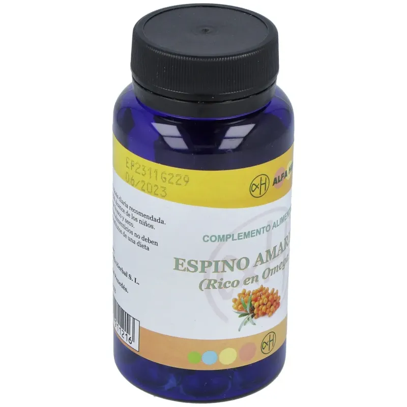 Espino amarillo omega 7 90perlas | Farmacia Barata