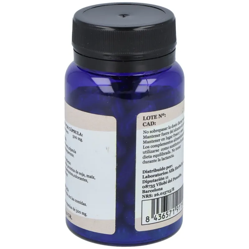 Alfa herbal ajo negro 60caps | Farmacia Barata